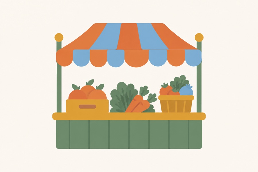 North Berkeley Farmers Market in Berkeley, East Bay